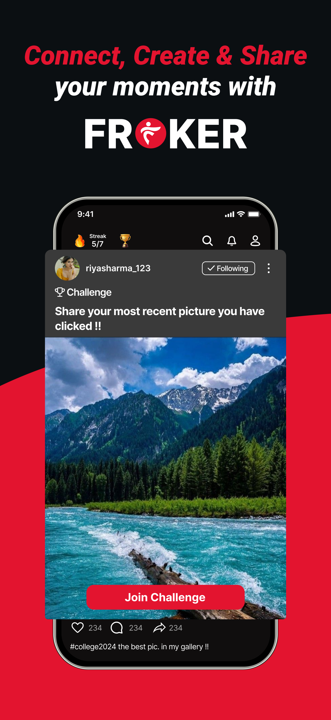 Froker-Challenge Friends & Win