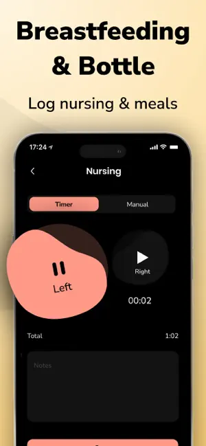 Newborn Baby Tracker - BabyQ screenshot 2
