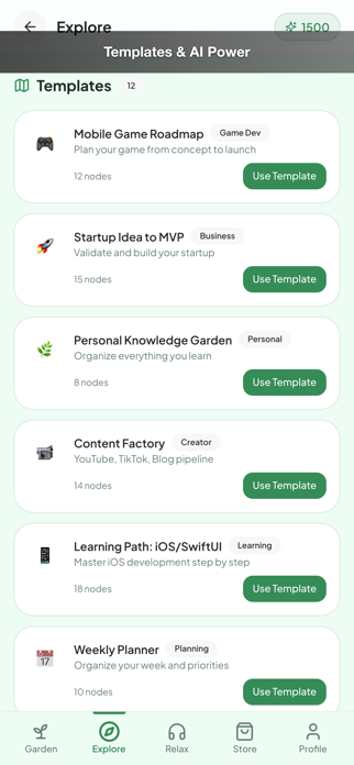 MindBloom - Idea Garden Screenshot 3 of 10