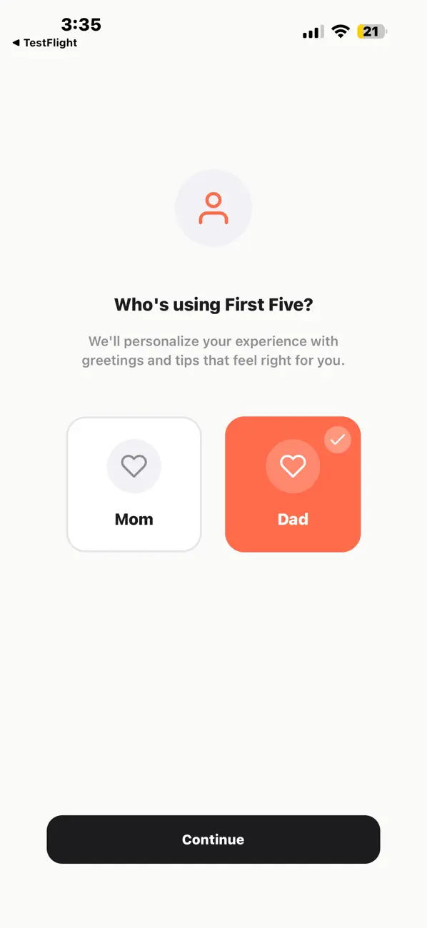 #2. First Five Parenting Guide (iOS) Por: Nirvana Tikku