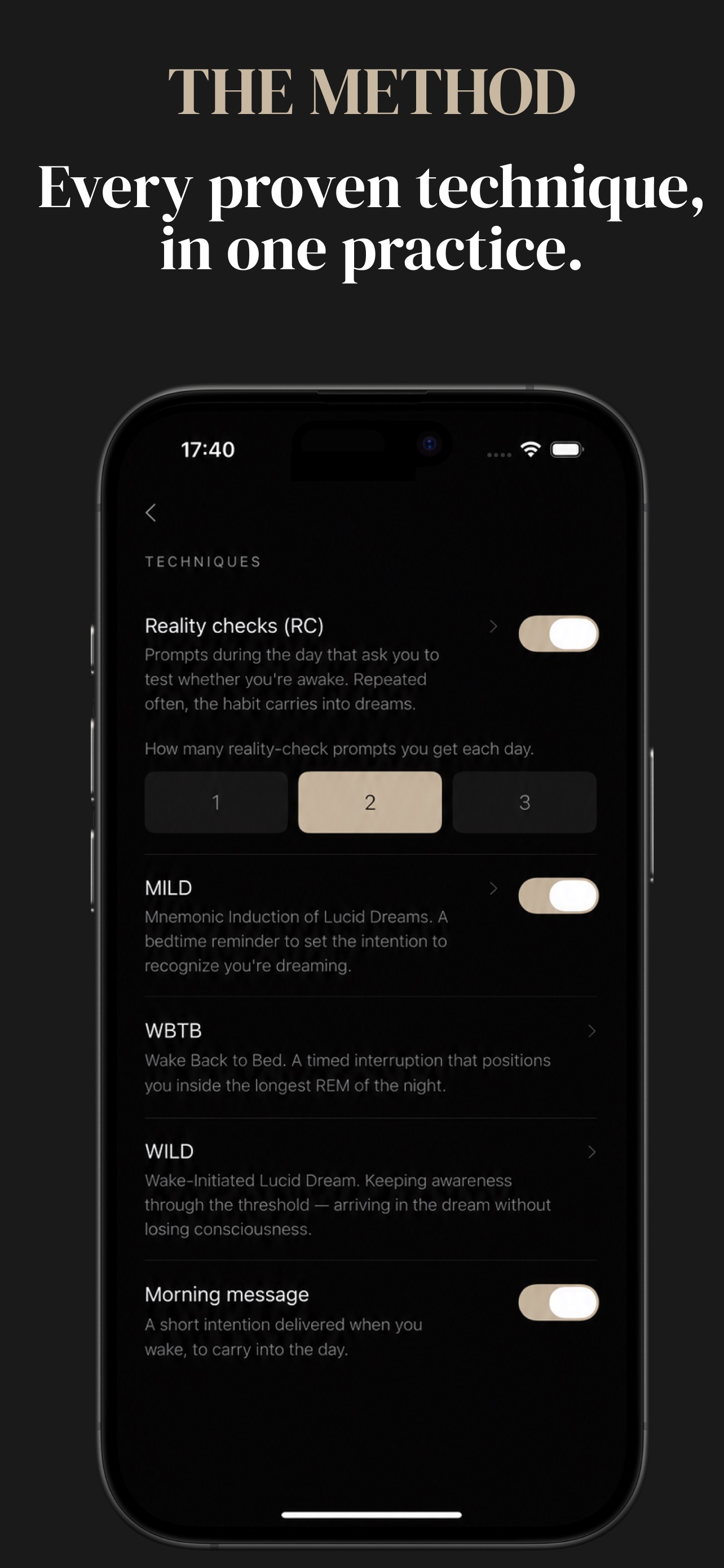 Oneirism: Lucid Dream Journal screenshot 8