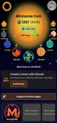 Miniverse App Screenshot 1 of 3