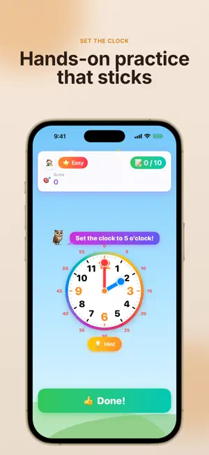 Clock Practice: Telling Time screenshot 3