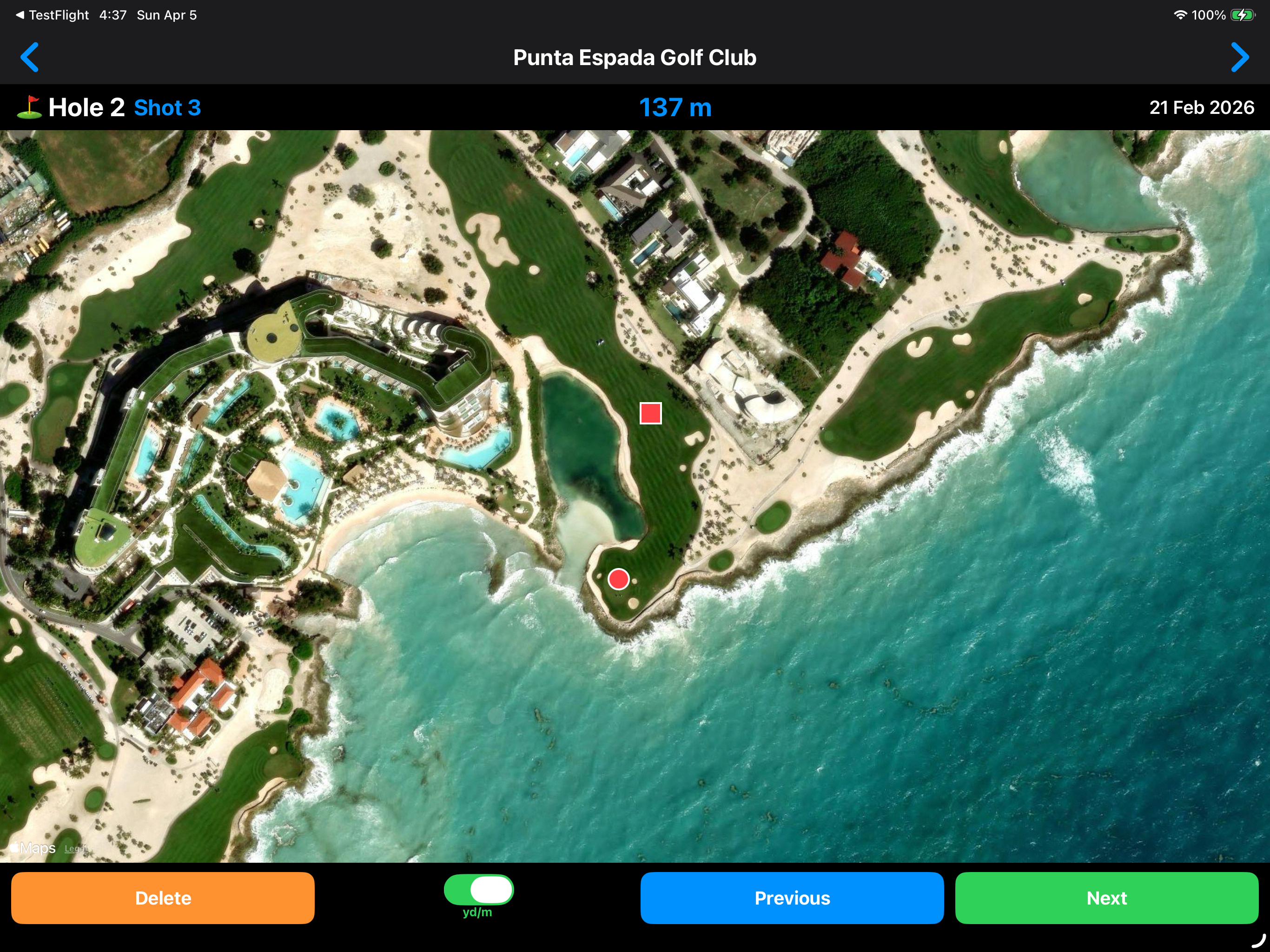 GolfTracer watch screenshot 14