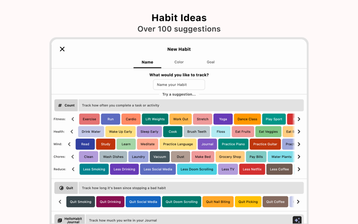 HelloHabit - Habit Tracker
