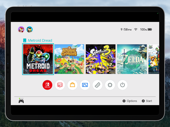 Console Link のスクリーンショット