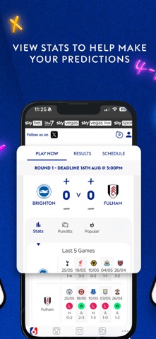 Sky Sports Super 6 screenshot