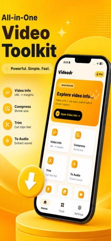 Videodr - Video Saver & Trimer screenshot