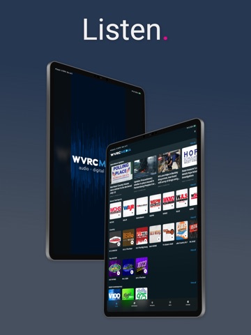 WVRC Media iPad screenshot