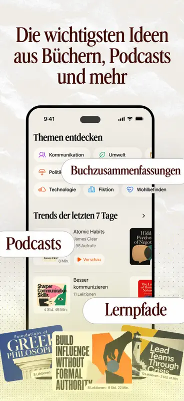 BeFreed: Täglich klüger screenshot 2 of 7