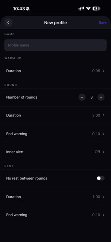 Ring Timer: Combat Sports Screenshot 5 of 7