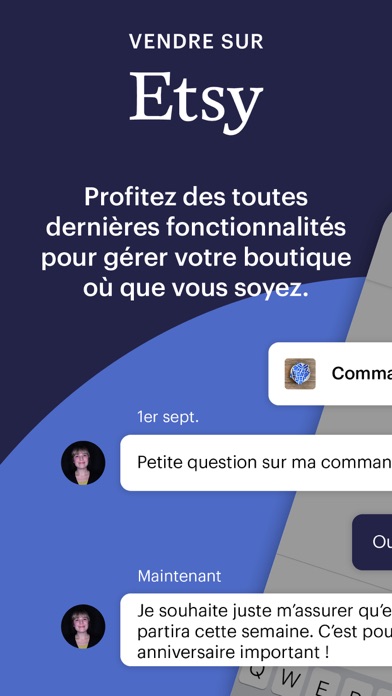 Screenshot #1 pour Vendre sur Etsy : Ma boutique