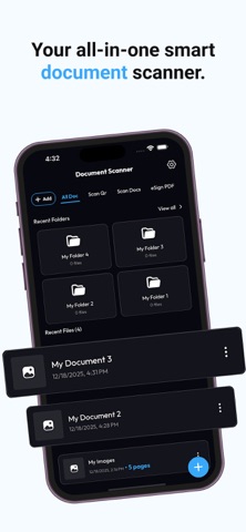 Document Scanner & PDF Scanner iPhone screenshot