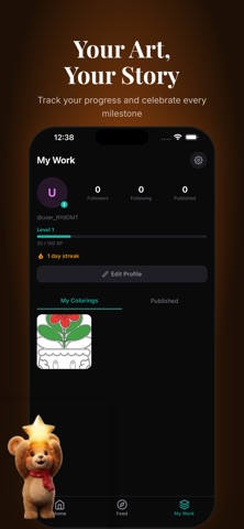 Tinta – AI Coloring & Art screenshot