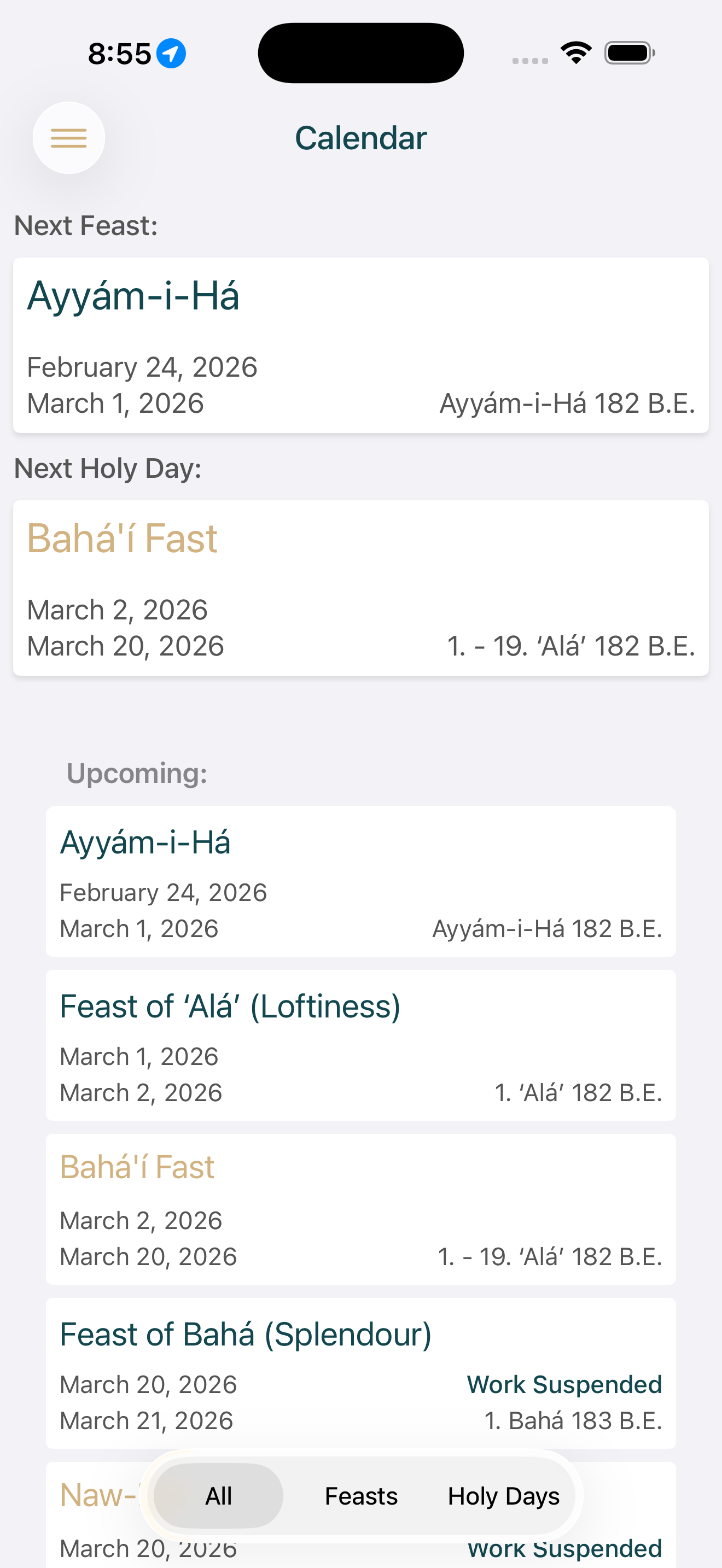 Bahá'í Prayers