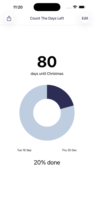 Count The Days Left Screenshot 1 of 2