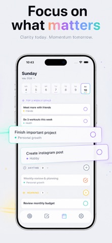 WOLP: Life Balance Planner iPhone screenshot
