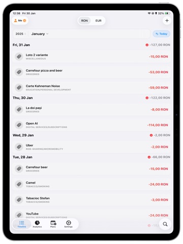 PayShare: Payments Tracker iPad screenshot