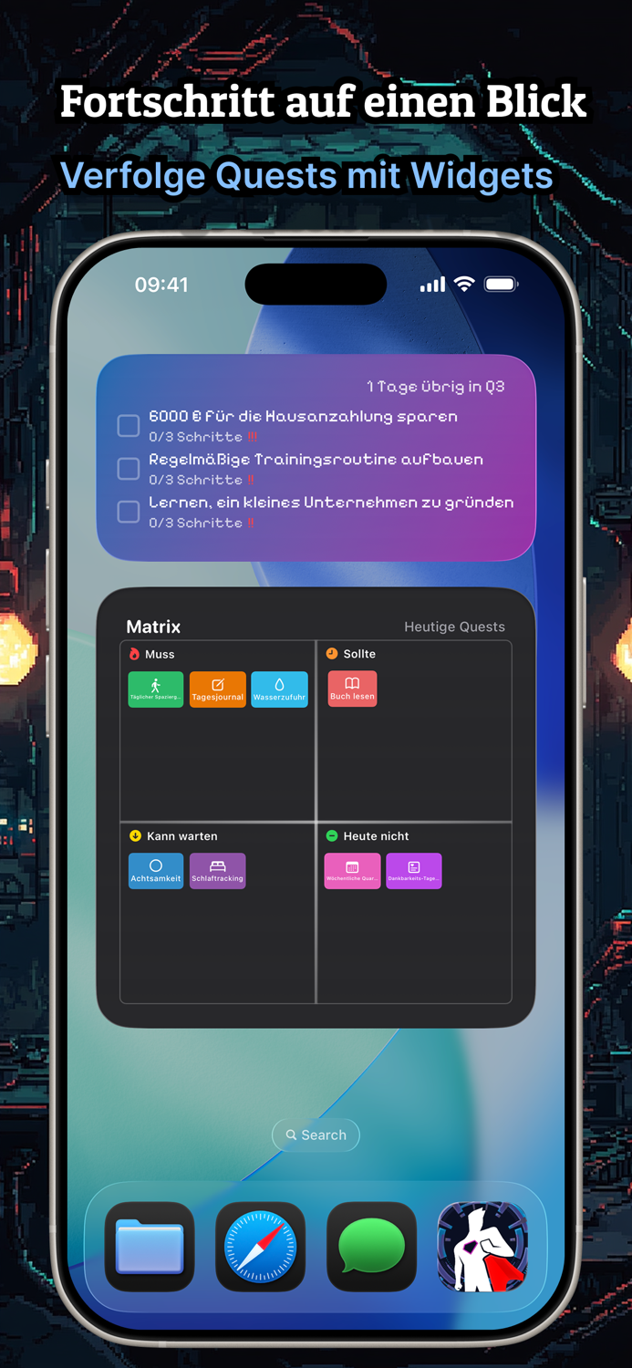 Super Human Quest Tracker