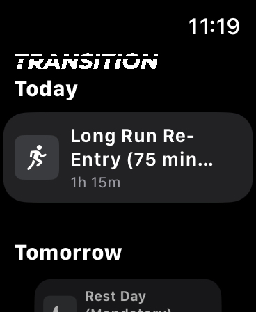 Transition: Triathlon Training