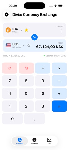 Divix: 货币转换器 screenshot