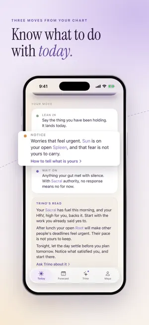 Human Design Chart: Trino screenshot 2