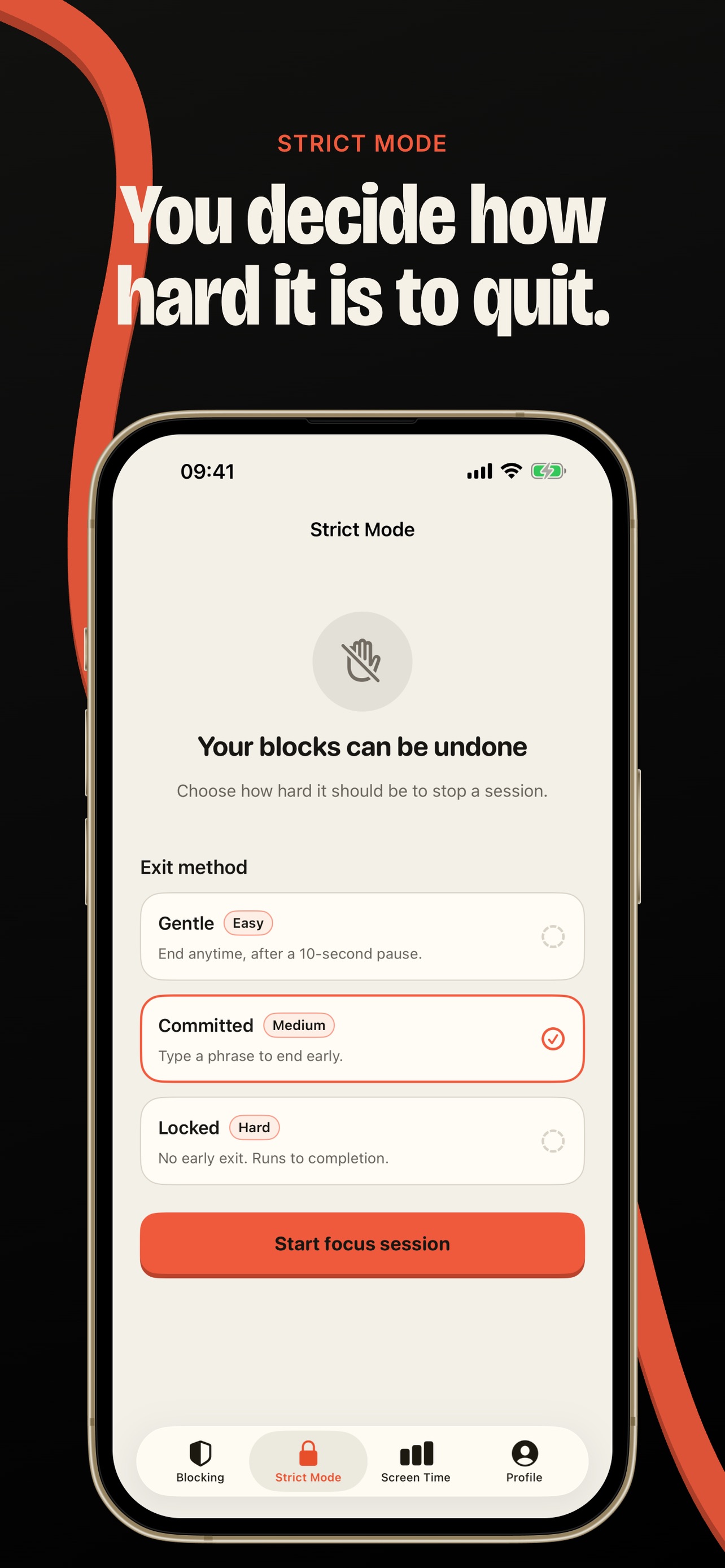 Screenshot 2 of Orbin: Focus & App Blocker