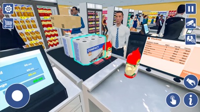 Supermarket Cashier Manager Screenshot
