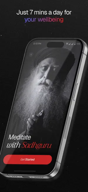 Miracle of Mind - Sadhguru iPhone screenshot 2