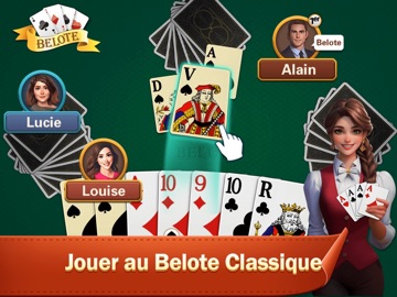 Belote - Franch Card Game iPad screenshot