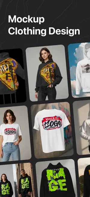 Mockup Clothing Design Tool screenshot 1