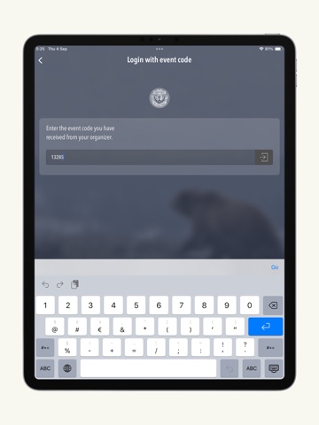 Soroptimist Europe (SIE) iPad screenshot