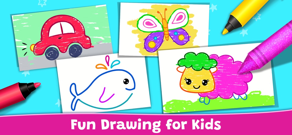 Drawing Games: Draw & Color screenshot 4