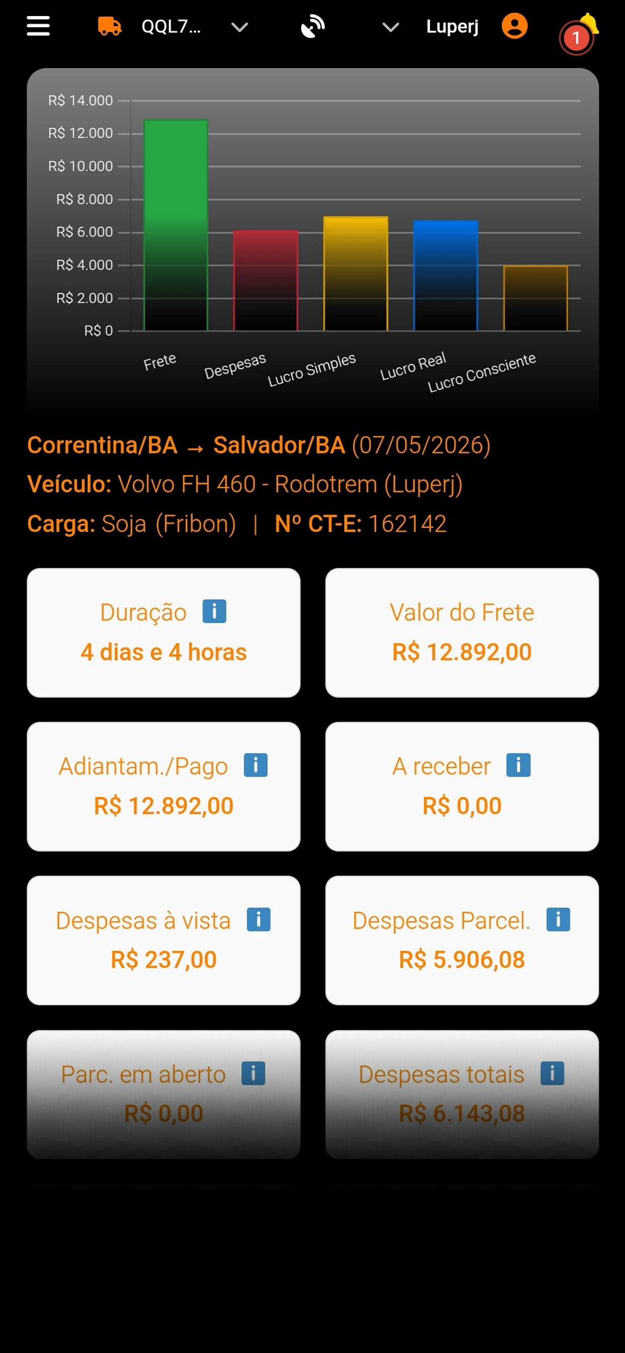 Caminhões e Estradas