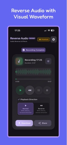 Reverse Audio: Esrever screenshot