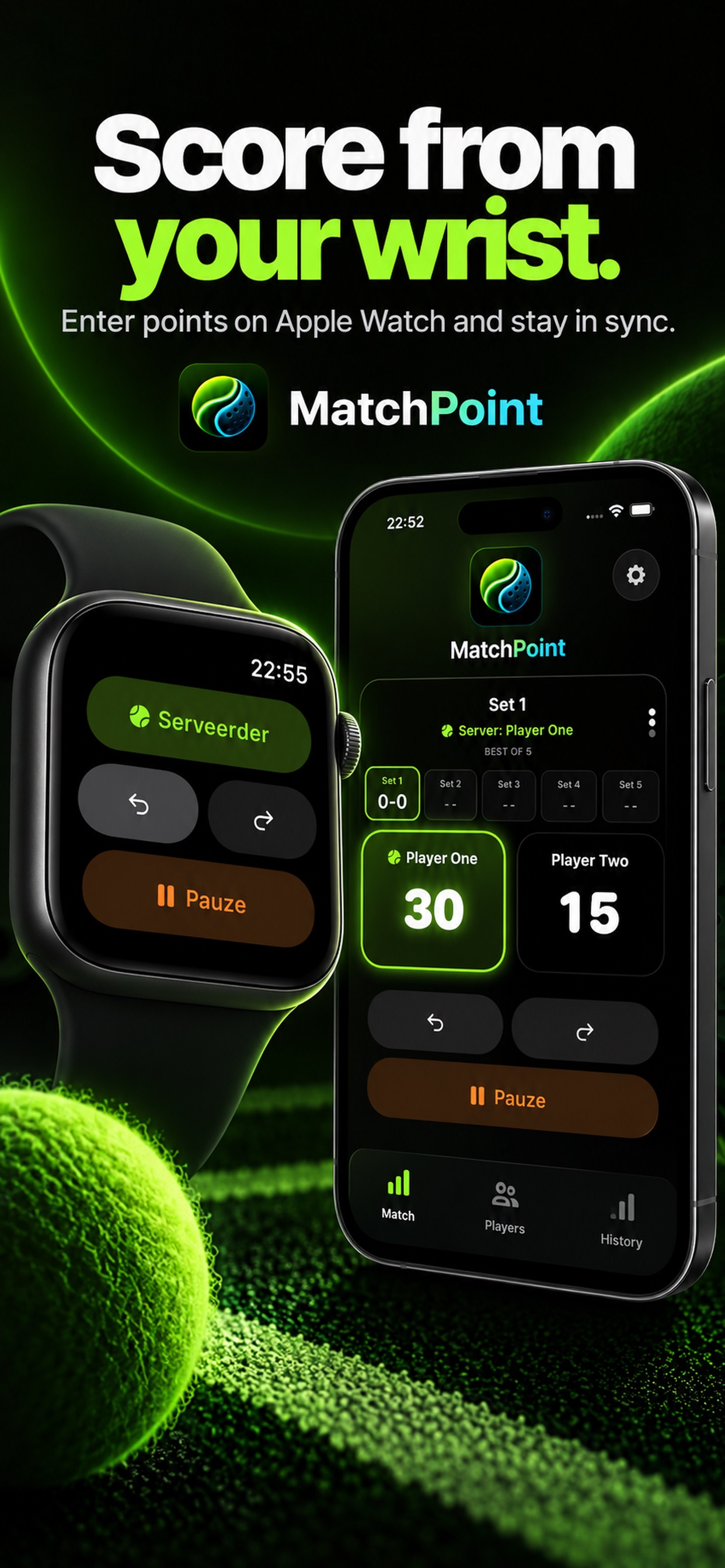 Screenshot 3 of MatchPoint Scorekeeper