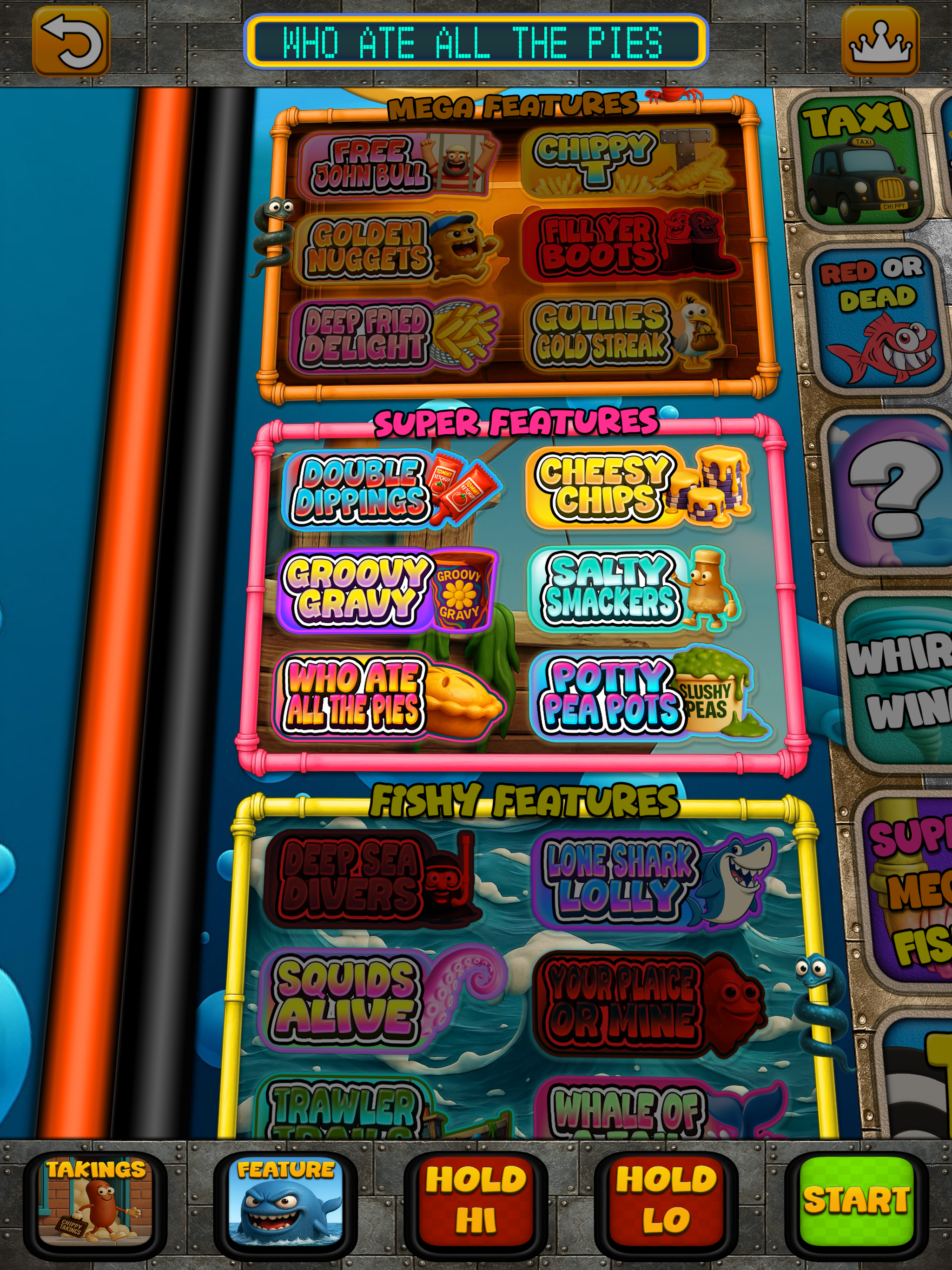 Fish 'n Chips Fruit Machine