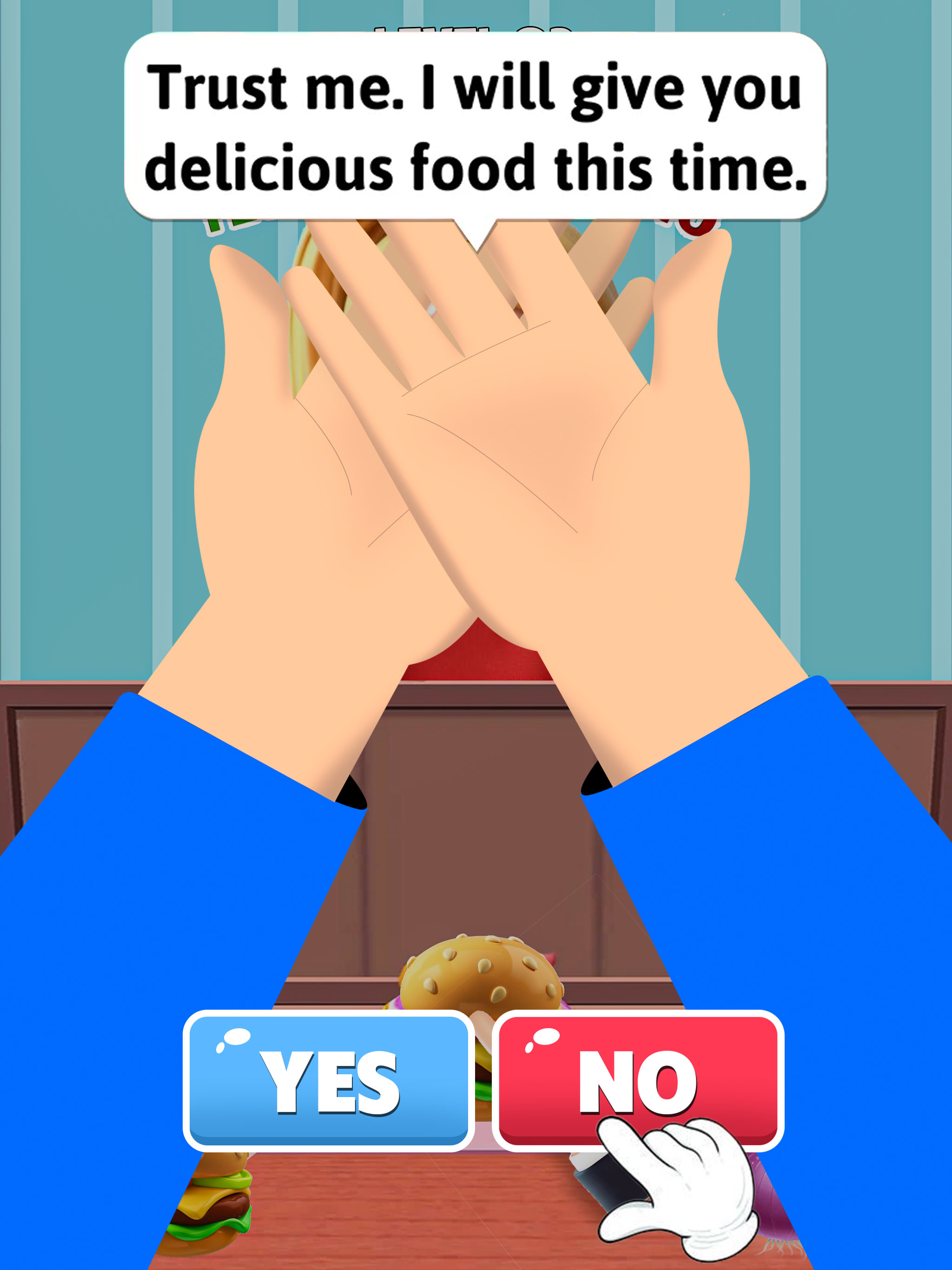Yes or No? Food Prank Game