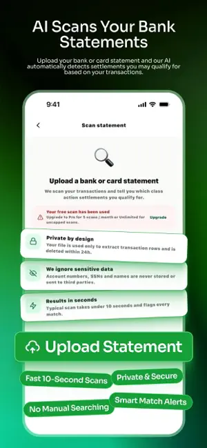 ClaimRadar Class Action Money screenshot 1
