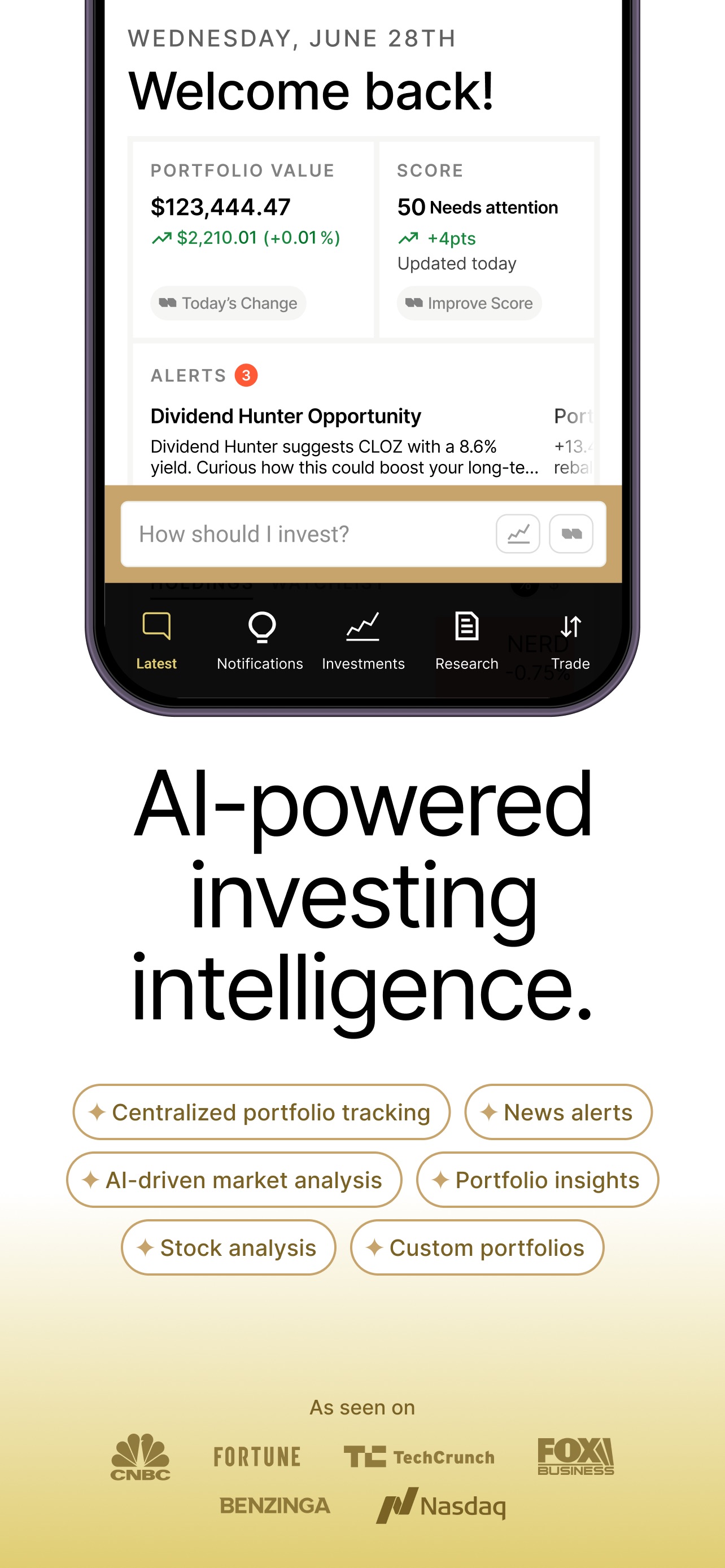 Magnifi: Invest with AI screenshot 1