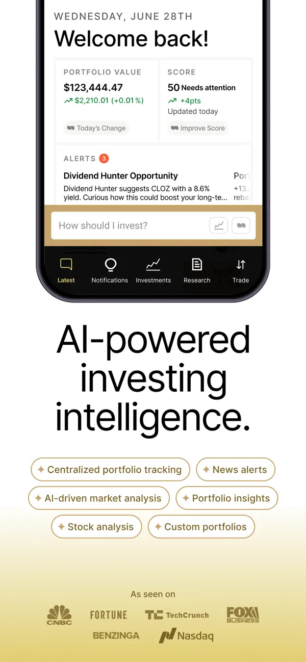 Screenshot #1 pour Magnifi: Invest with AI