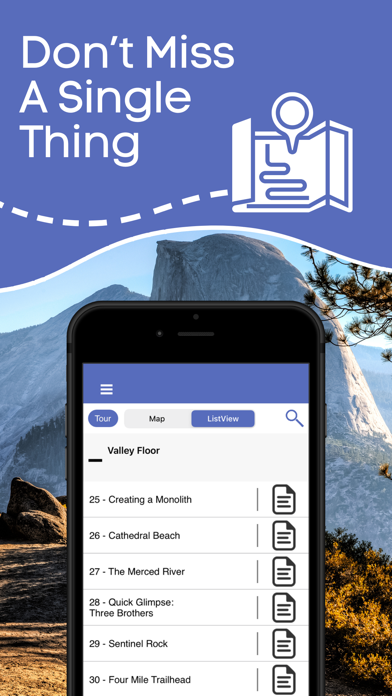 Yosemite National Park Tour Screenshot