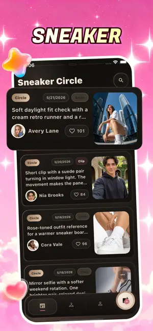 Dovix - Women's Sneaker Circle iPhone screenshot 3