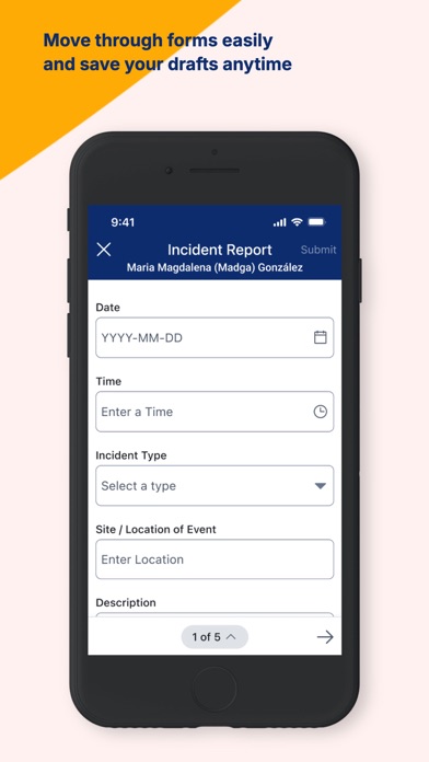 AlayaCare iPhone screenshot 9 - Health & Fitness app