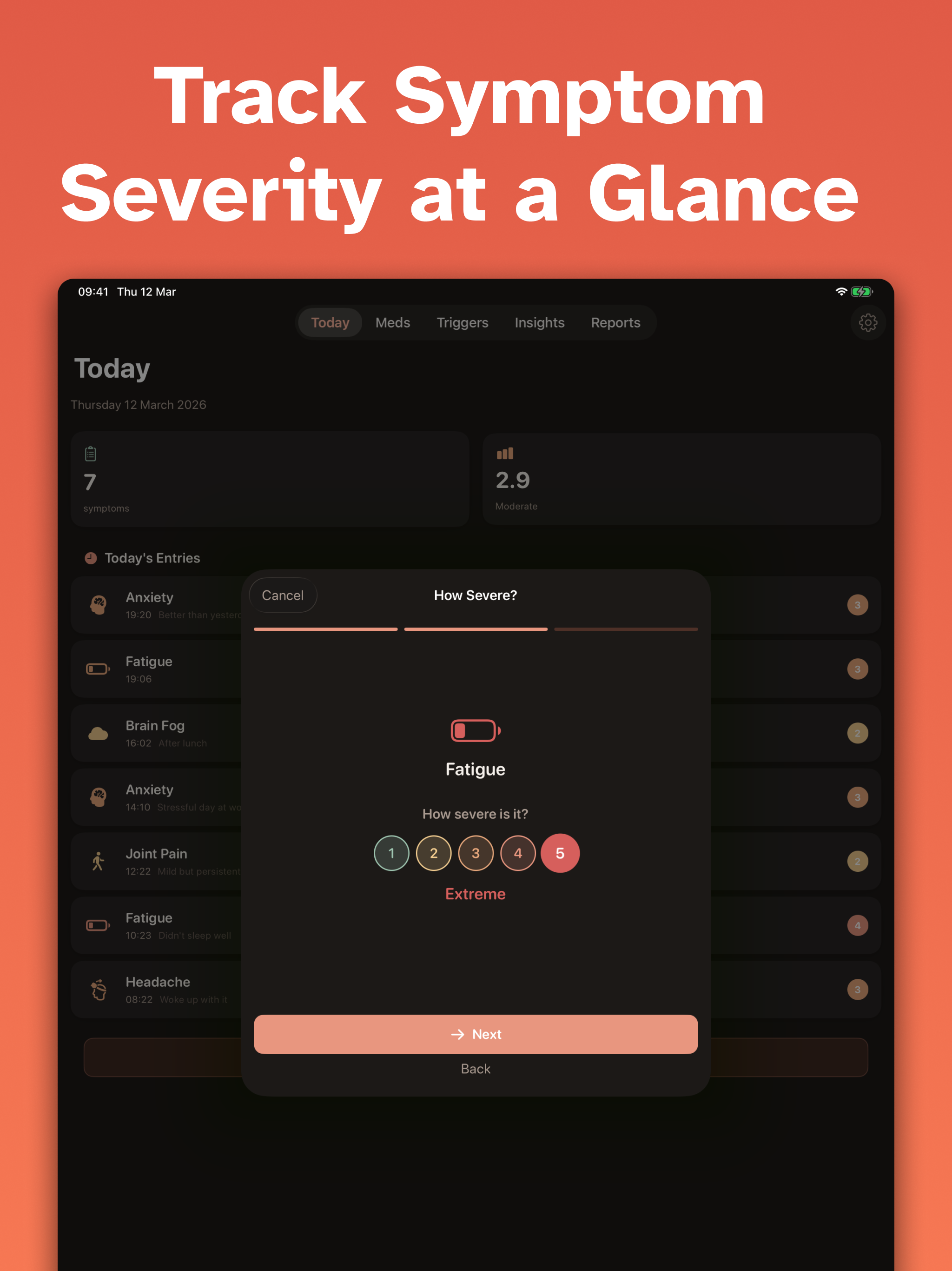 SymptomLog: Symptom Journal