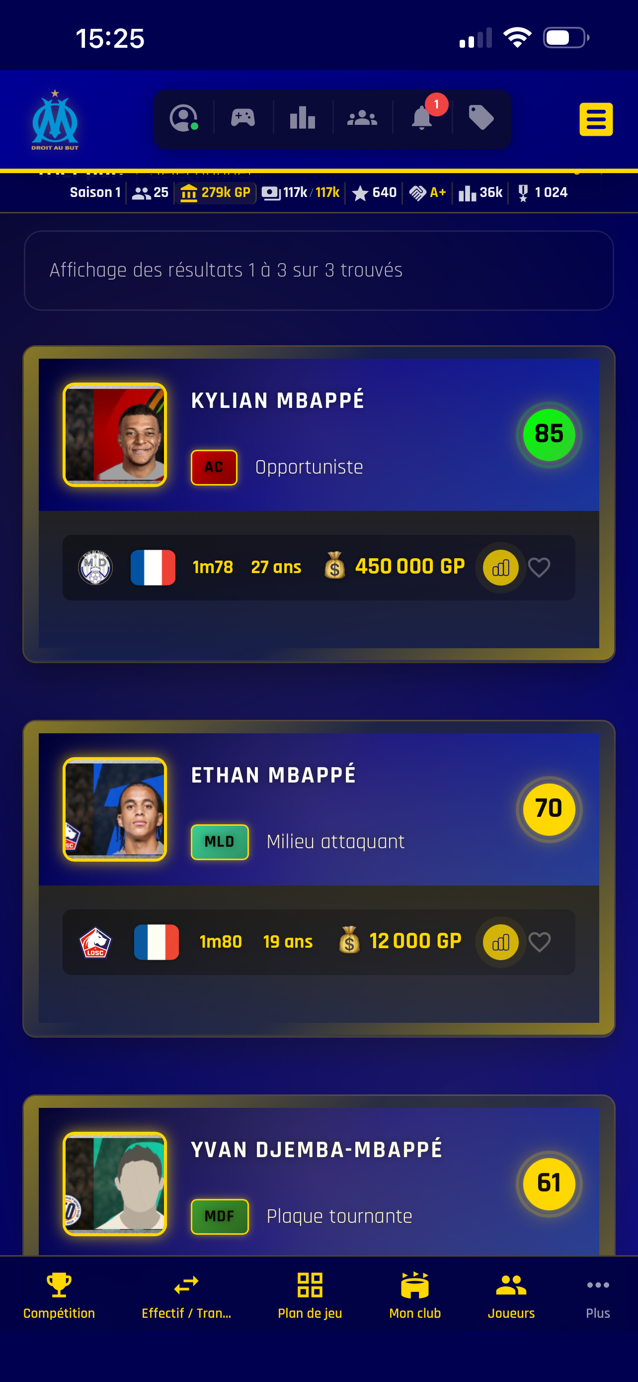 Master League screenshot 7