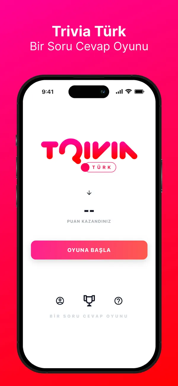 Screenshot #1 pour Trivia Türk