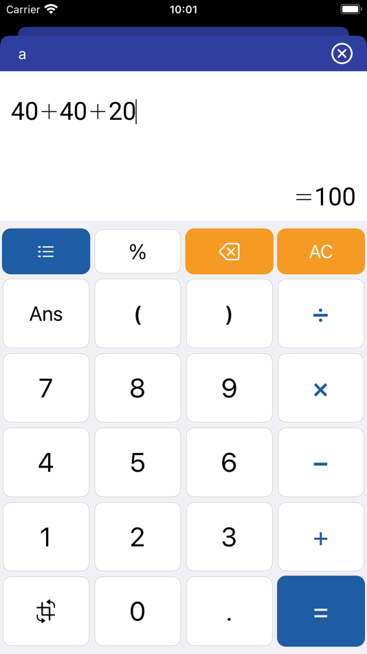 #5. Percentage Calculator - Cal (iOS) 由: 长宏 侯