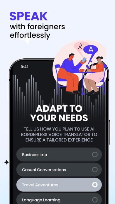 AI Borderless Live Translator Screenshot