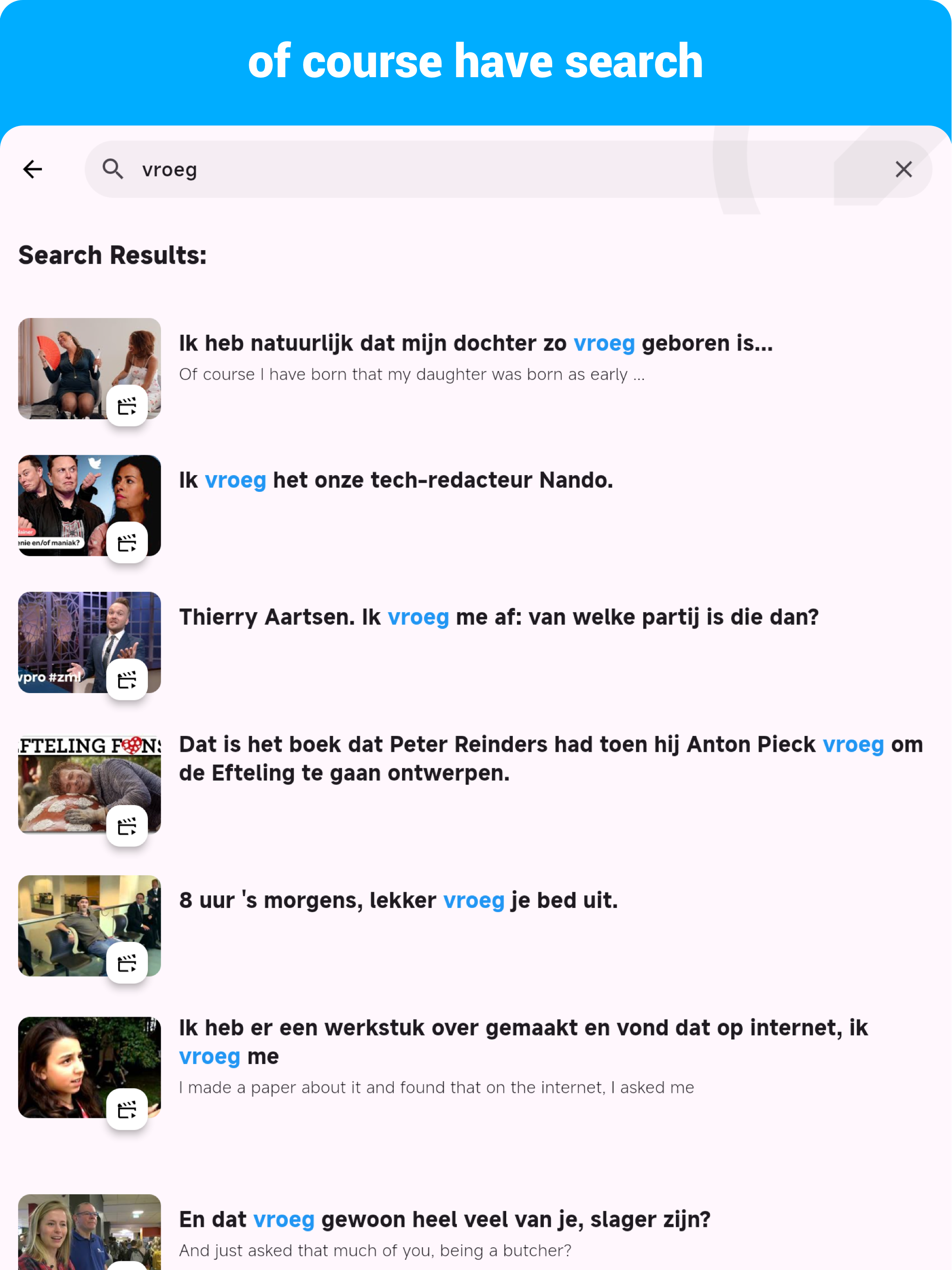 Dutch  - Listening Speaking